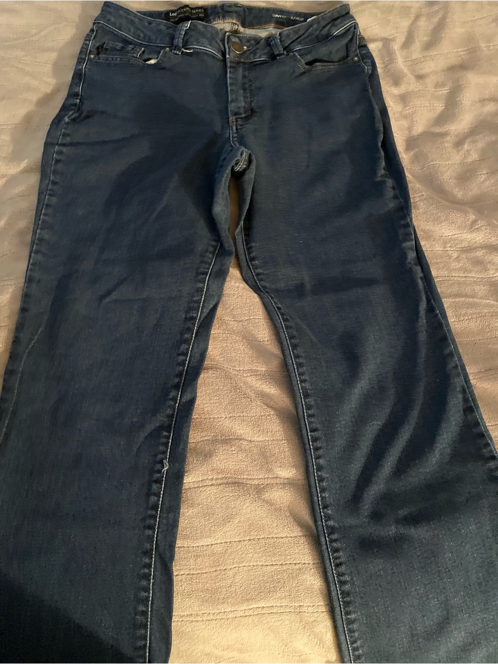 Lee Women's Boot Cut Jeans in Dark Blue